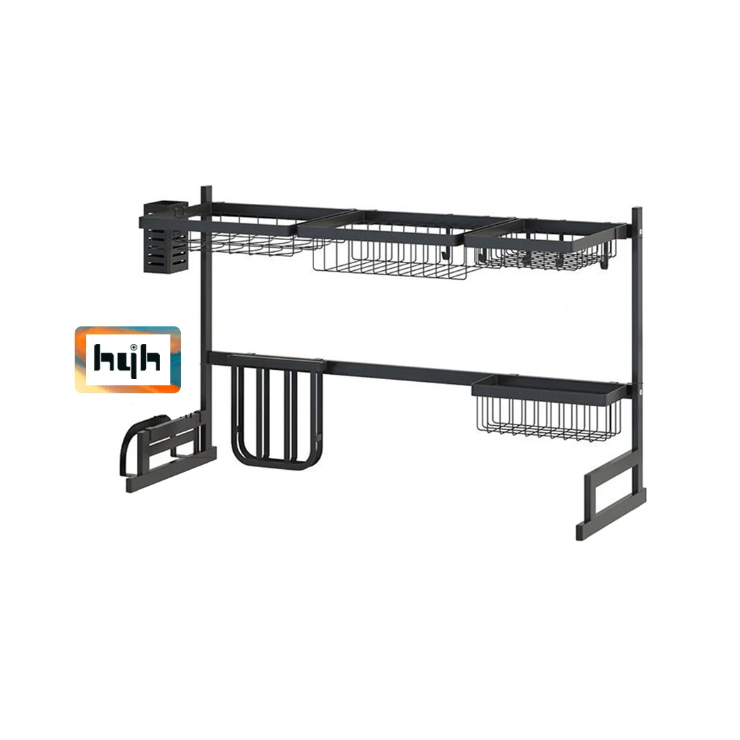 Hot Selling Aluminium storage rack wall mounted knife holder kitchen Kitchen Wall Mounted Dish Rack