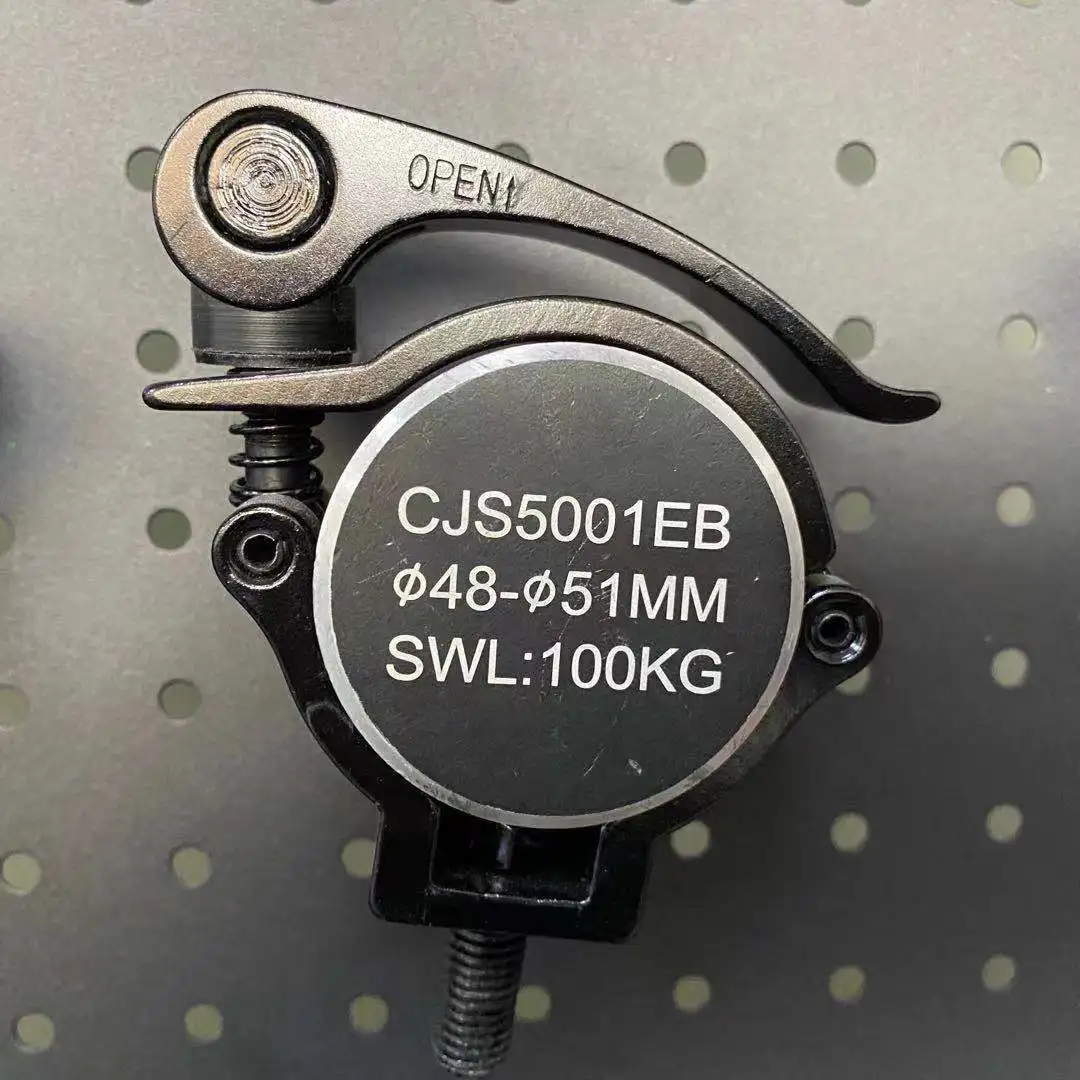 Tube 48-51mm Load 100kg Pipe Clamp Truss Hook Aluminum Stage Lighting Truss Clamp Hook Mini 360 QR G5001E