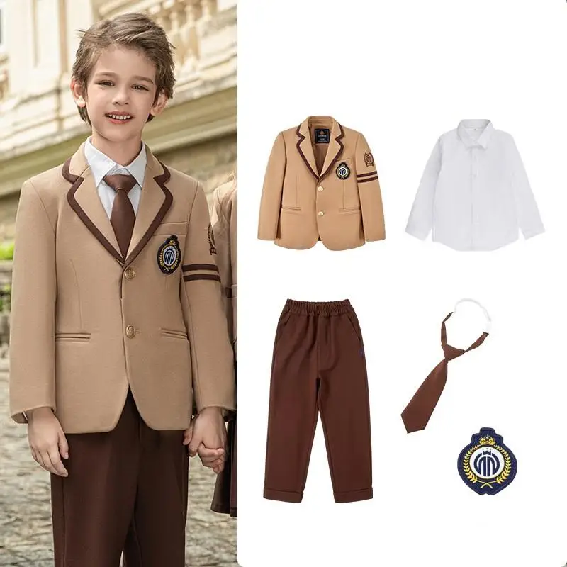 Hot Sell 2024 School Uniform with Boys and Girls Dress and Customized Designed Available for Sale by Exporters
