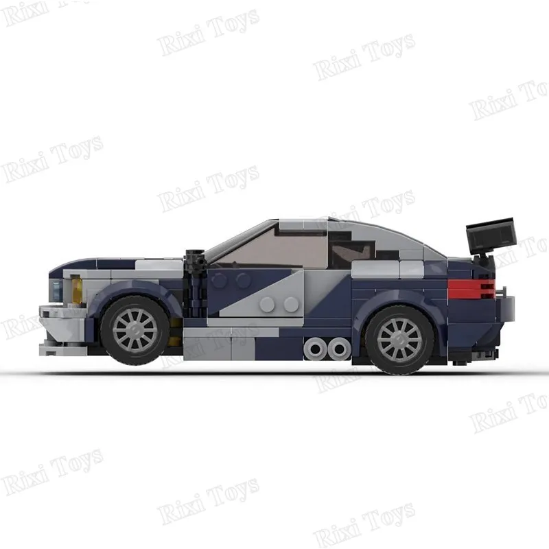 MOC Technic Blue M3 Famous Speed Racing Car NFS Vehicle Model DIY Assembly Toys Bricks Building Blocks Sets