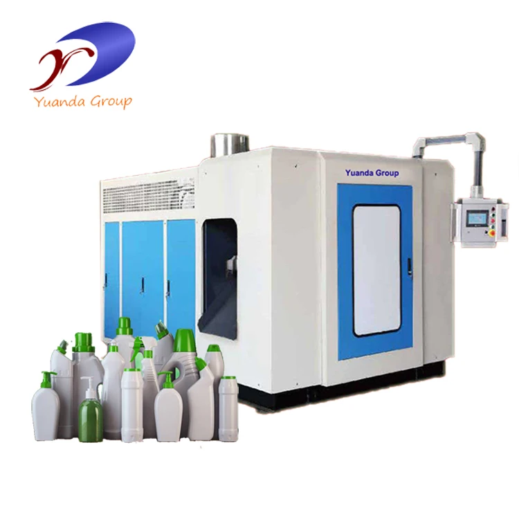 China Plastic HDPE Jerrycan Oil Bottle Extrusion Blow Moulding Making Machine