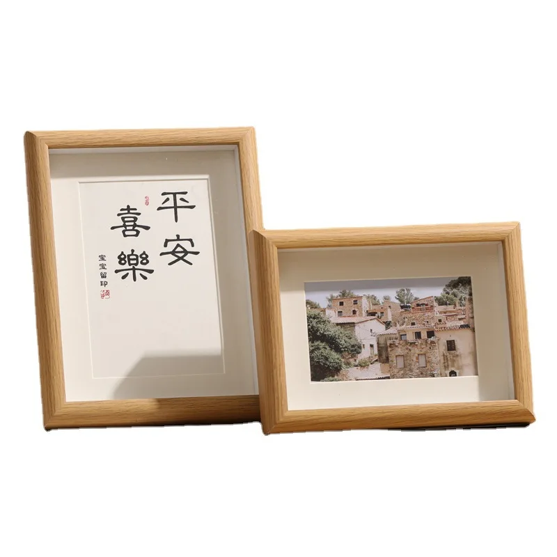 Wholesale Hot Sale Wooden Photo Frame Set Custom Color  High Quality Picture Frame