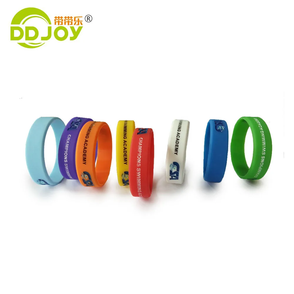 Hot Sell High Quality Custom Pattern Rubber Bracelet ,Debossed Silicone wristband