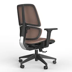 ONLEAP BIFMA 3A Packing Double Chair Back Design 4D Armrest Office Swivel High Back Executive Staff Chair Mesh Office Chair