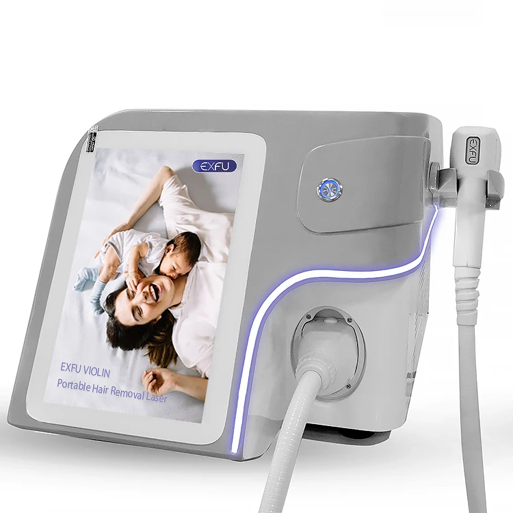 Professional portable 808 diode laser machine mini diodo laser 808nm 755 808 1064 diode laser hair removal machine