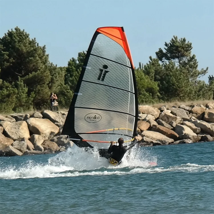 Hot Selling High Quality Profseeional Windsurf Polyester X-ply Race Sail For Windsurfing Sail With Cambers