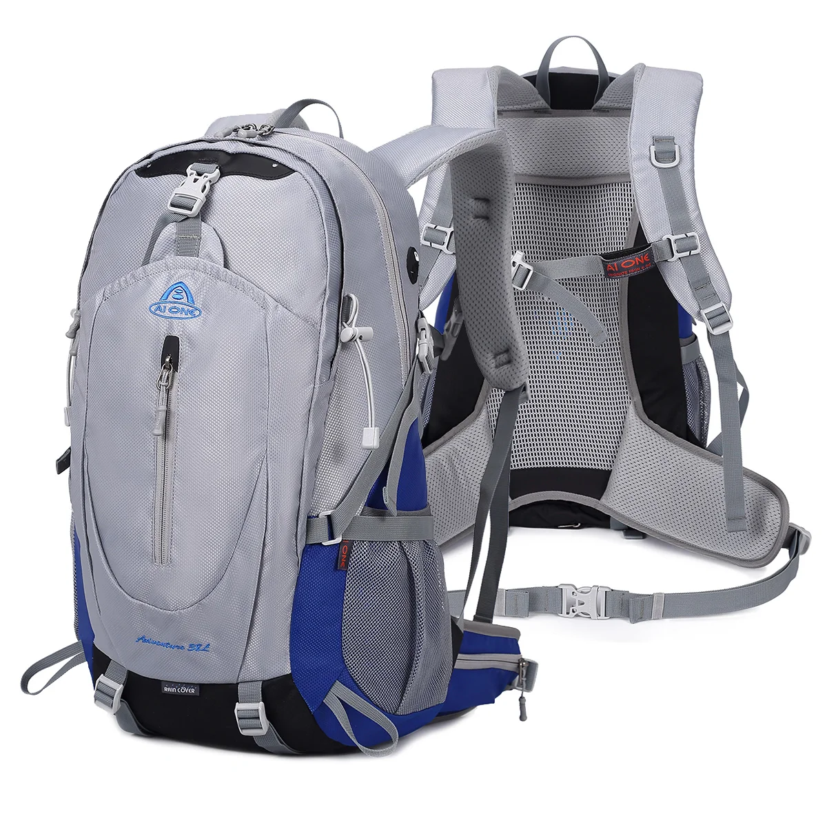 custom design brand hiking climbing waterproof bag backpack travel climbing travelling 40l hiking backpack
