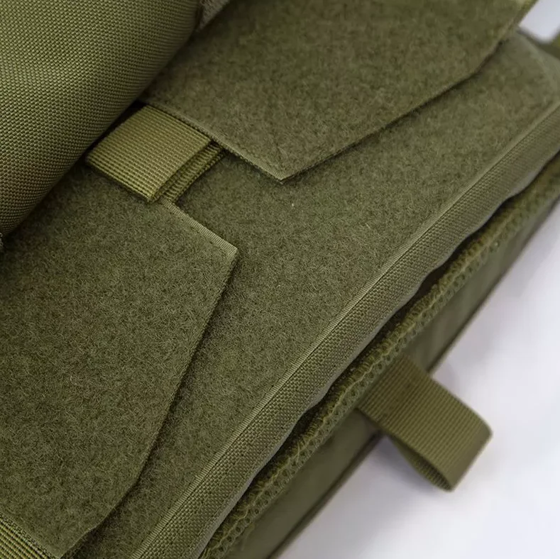 MOLLE military army green plate carrier