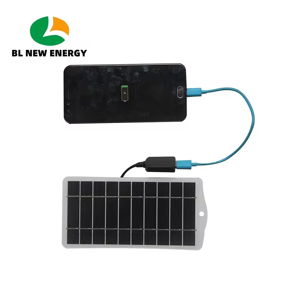 2.5W 5V Portable Solar Panel Charger for  iphone Mobile Power Charging 3.7V-5V Mini Solar Panel Chargers