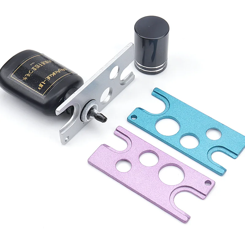 Wholesale Eyelash Extension Glue Bottle Opener Stainless Steel Essential Oil Bottle Opener Eyelash Glue Porous Bottle Opener