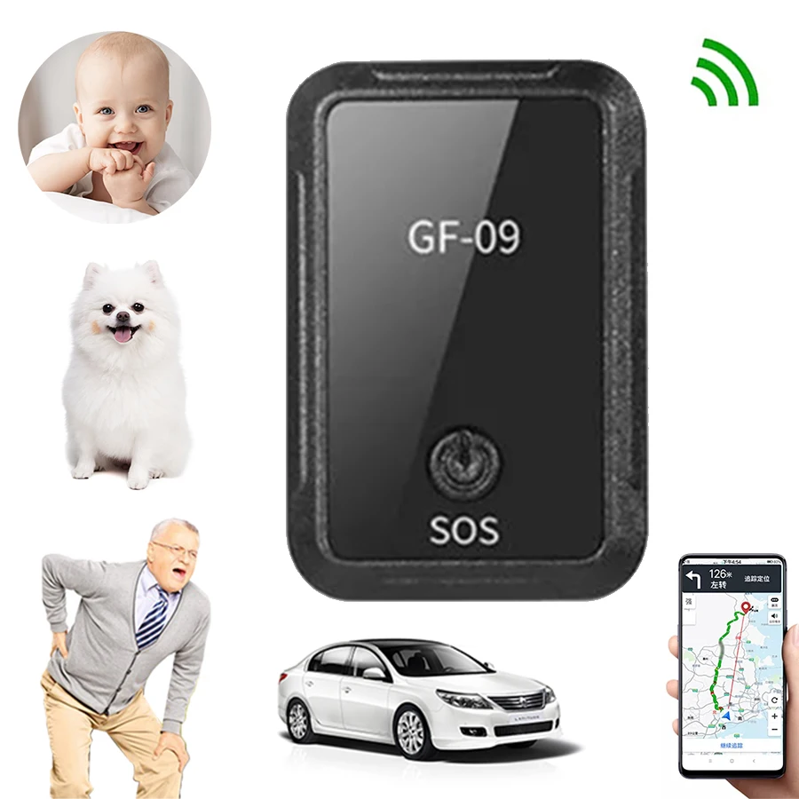 Mini worldwide Real Time kids locator GPS Tracker gadget GF-09 GPRS/GPS Tracking Device With SOS personal gps tracker