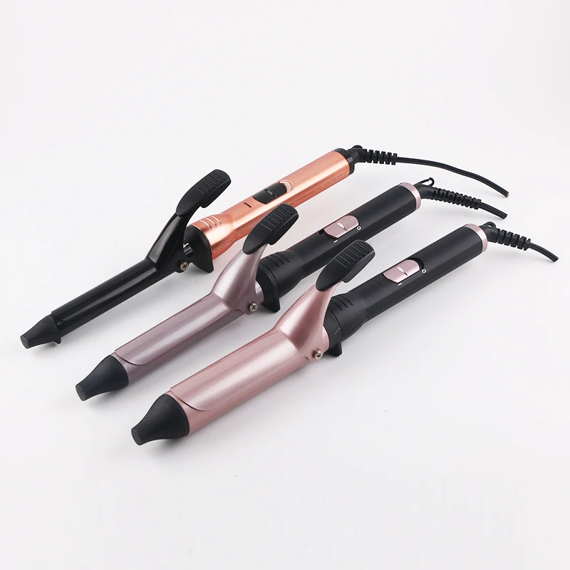 customized curl rollers titanium electric hair curlers hot goden marcel curling iron with personalized logo