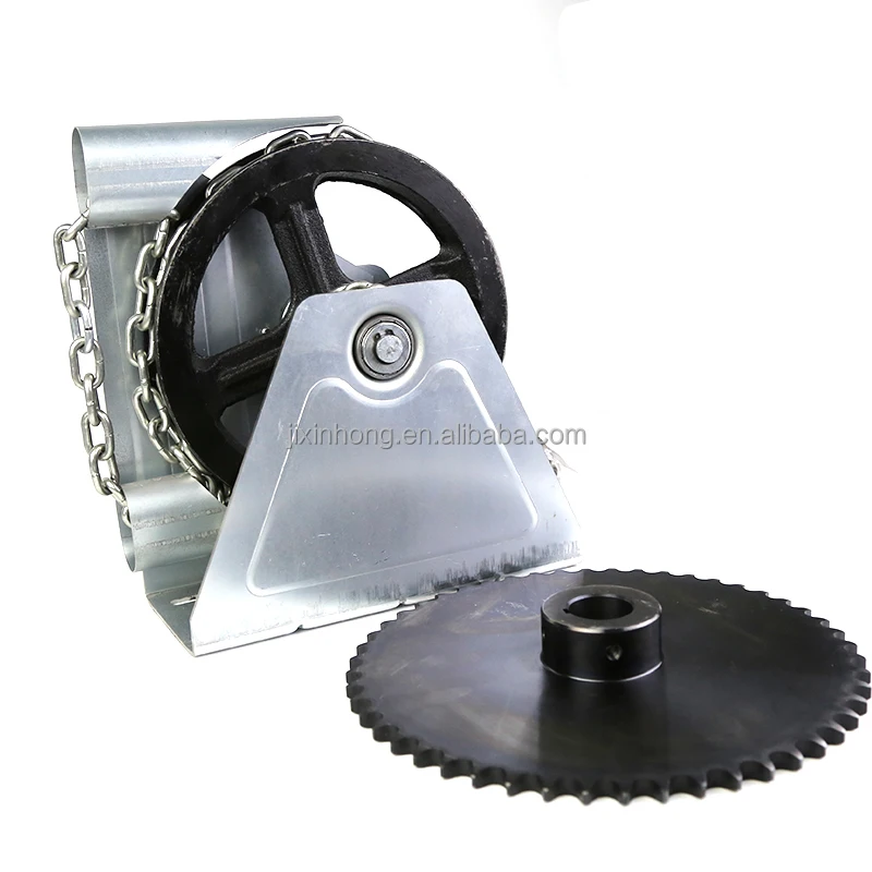 Cheap Hand Rolling Gate Accessory Roller Shutter Door Lifting Operated Chain Hoist