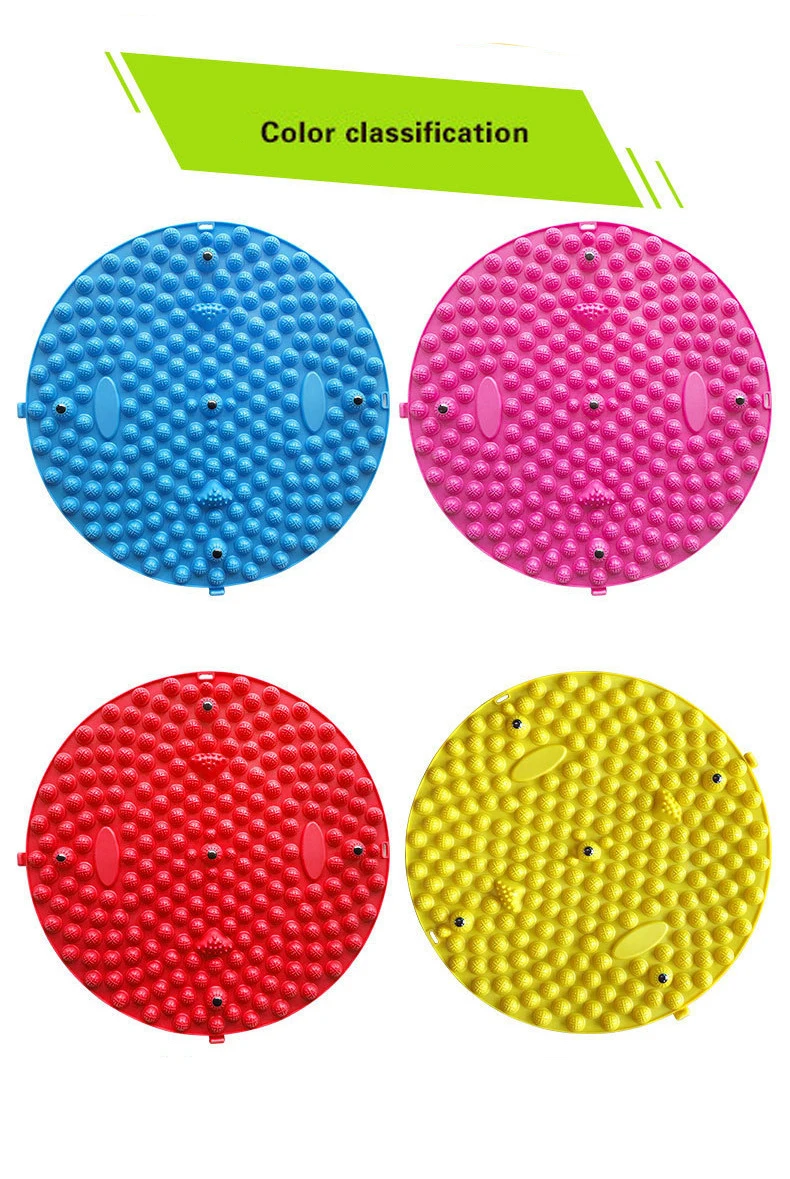 Custom popular massage pad Foot massage acupuncture and moxibustion pad with magnetic finger press plate 55cm