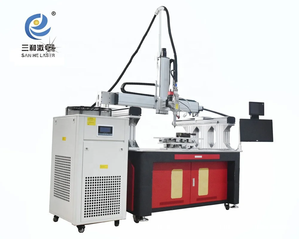 high speed 3000W battery laser welding machine for battery pack Aluminum copper connecting piece