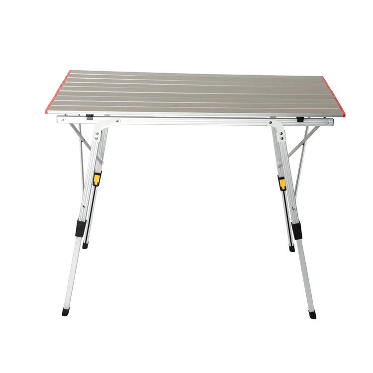 
Roll Up Ultralight Aluminum Portable Folding Outdoor Picnic Party Bbq Desk Camping Table 