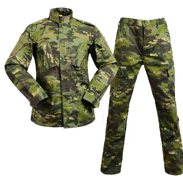 Customized  Multicam Camouflage Fabric Tactical US Clothing Green Camo Uniform