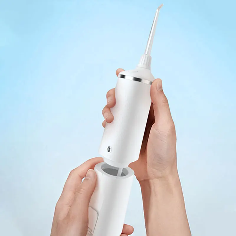 Adult USB Rechargeable Dental Flosser  250ML Water Tank Waterproof Dental Scaler Oral Health Care