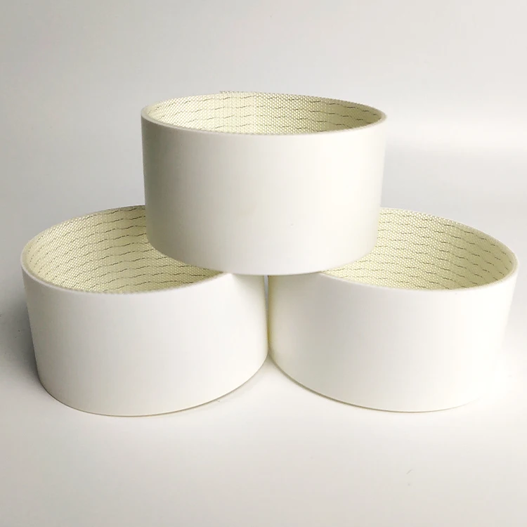 PU conveyor belt splicer joint 4mm dark green polyurethane belt matt surface for printing machine