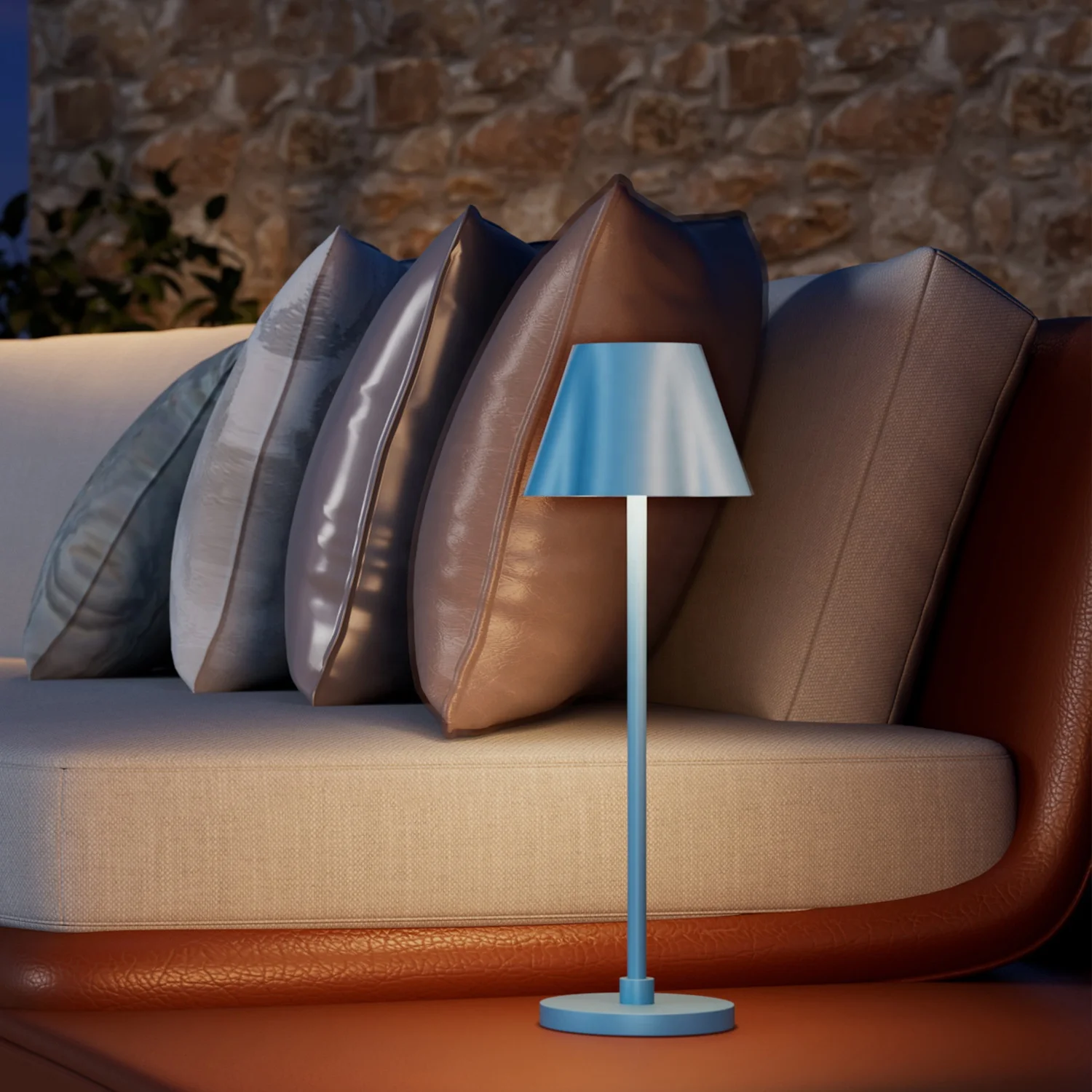 LED Table Lamp USB Power Aluminum Wireless Desk light Touch Dimming Restaurant Bettery Cordless table lights