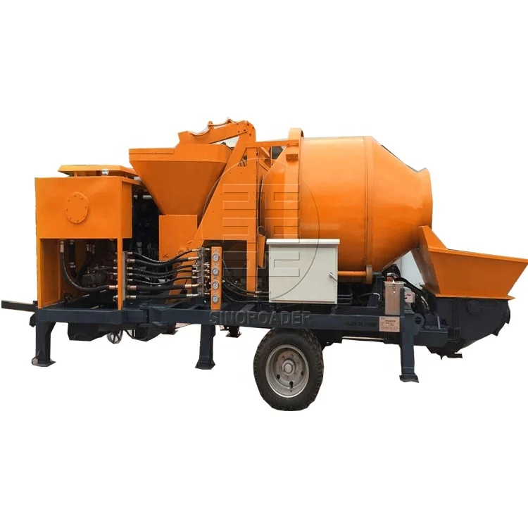Diesel Beton Concrete Stirring Pumping Machine for Building