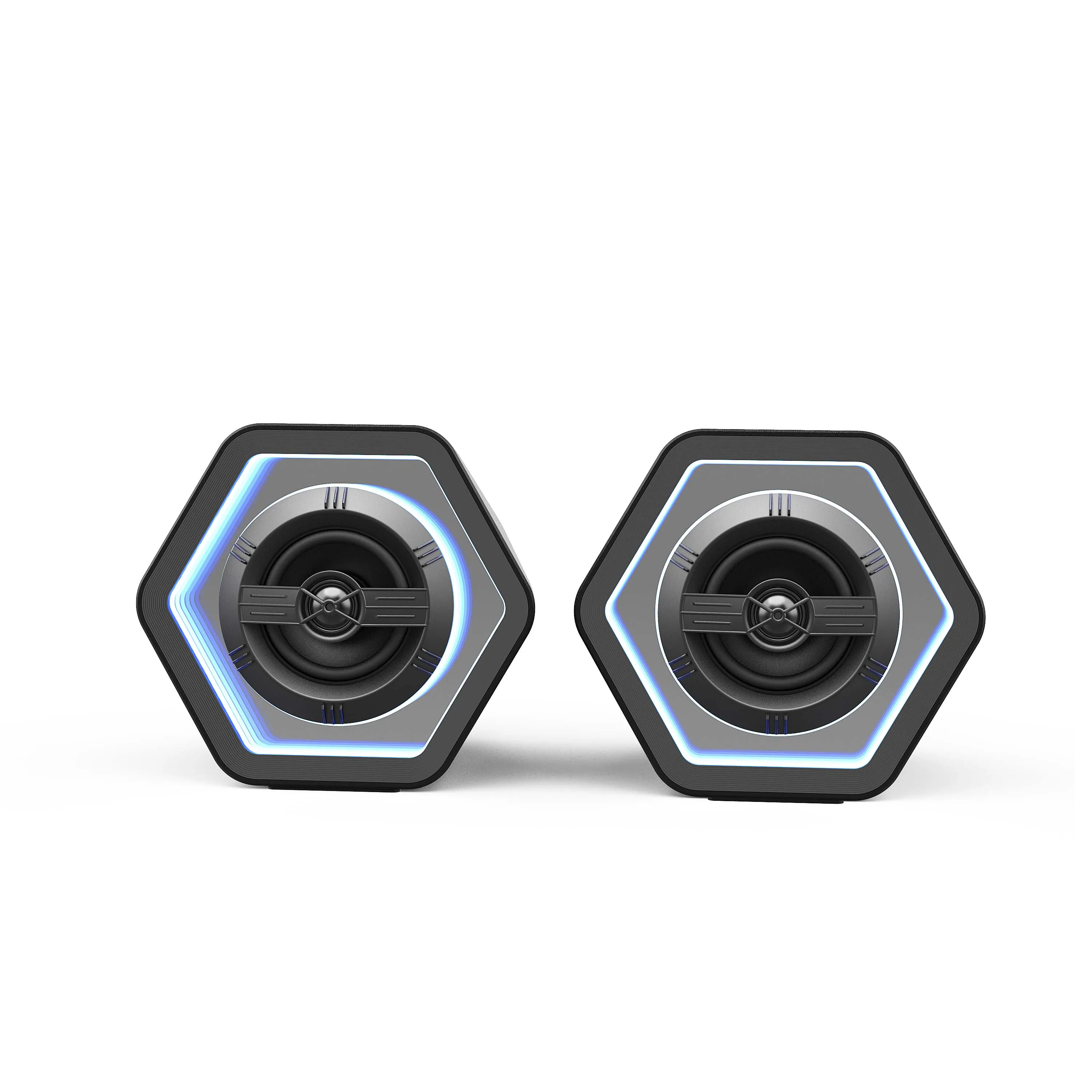 GM06 RGB домашний аудио компьютер колонки Bluetooth 2 0 Активный игровой ноутбук мобильный телефон караоке потоковое Домашнее плеер