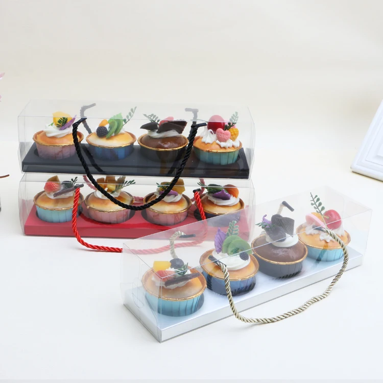 cake and cupcake boxes packaging boxes for pastries cookies small cakes transparent cake cheese pastry box