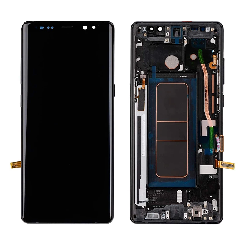 Phone price note 8 display lcd touch screen replacement original for samsung galaxy