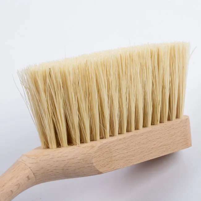 Traditional Mini Floor Sweeping Brush and Steel Dustpan Hand Broom and Dustpan Kit