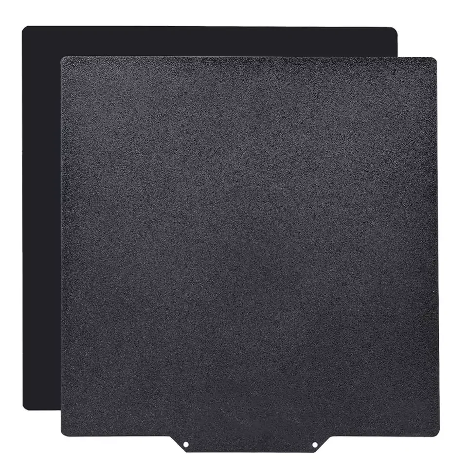 3D Printer Parts Black Double Sided PEI Bed with Magnetic Sticker Texture/coating Sheet Flex Build Plate