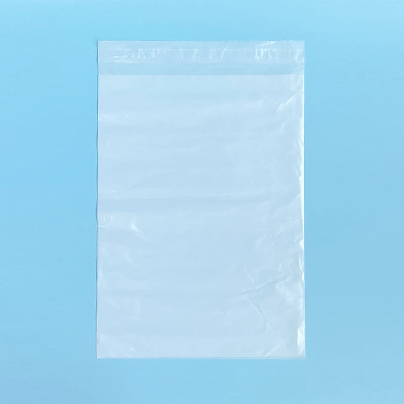 Custom clear transparent plastic self-seal adhesive shipping bag polymer poly mailer mailing courier bags with your own logo