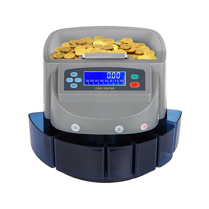 Factory Direct Supply High Coin Counter High Accuracy Coin Counter Sorter Electronic Coin Counting Machine