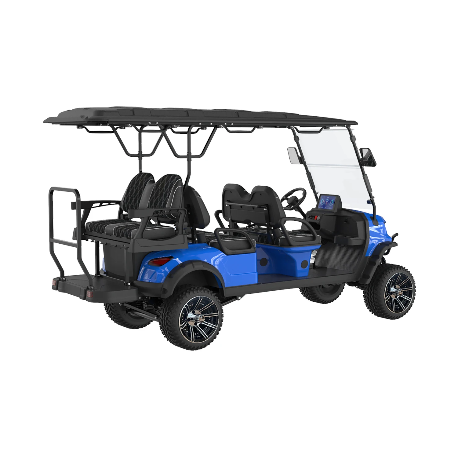Shining Side by Mobility Scooter Pick up Truck Trailer Cuatrimoto Side by Side Utility Electric Scooters for Adults Golf Cart