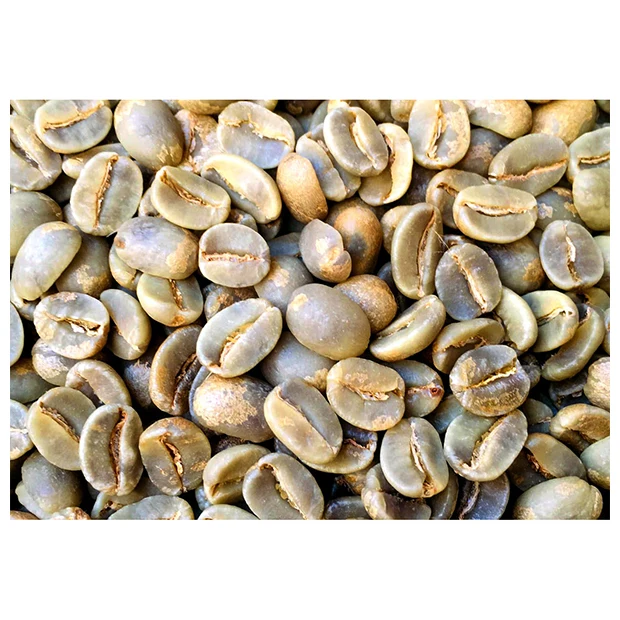 Arabica 100% Kona Bag Of Raw Coffee Beans 1 kg Handmade For Sale