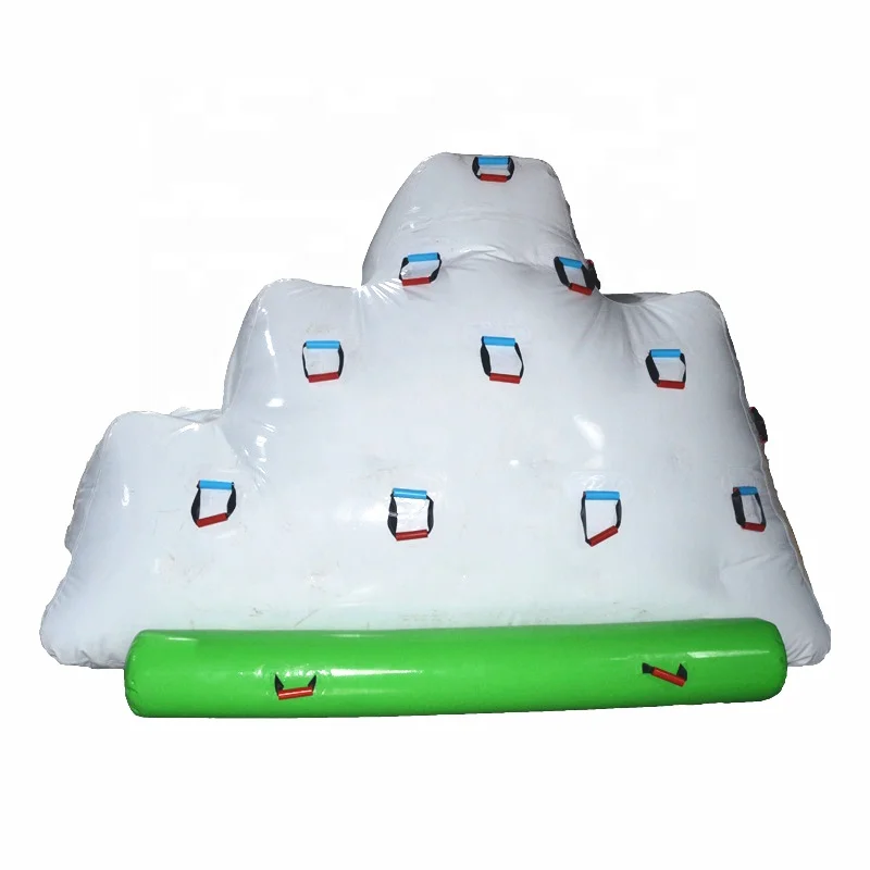 
Water Park Inflatable Floating Island Climbing Iceberg Water Toy For Kids And Adults 