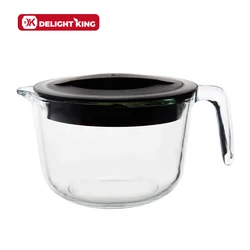 Oven safe glass measuring cup set baking measuring tools high borosilicate glass measuring cup with lid