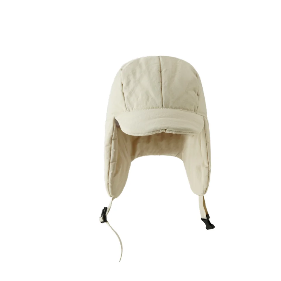 Custom Winter Trooper Hat Plush Fleece Trapper Hat with Windproof Knitted Brim Ear Flap Ski Snow Cycling-for Cold Winter Sports