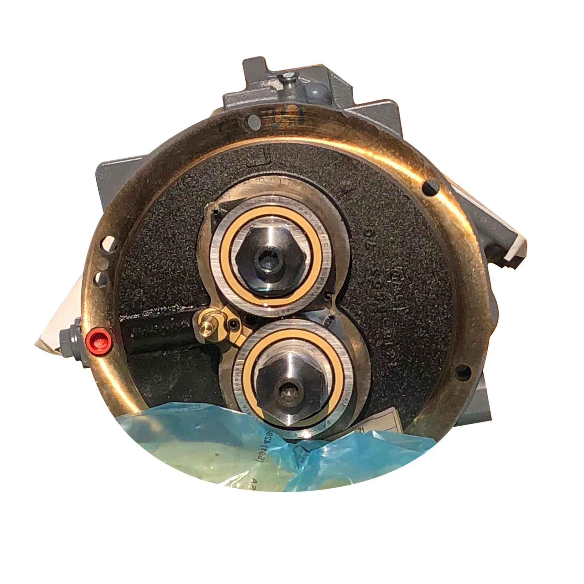 Factory 1616580381 industry dental air compressor pump head atlas copco oil injectio/ oil free screw air compressor head pump