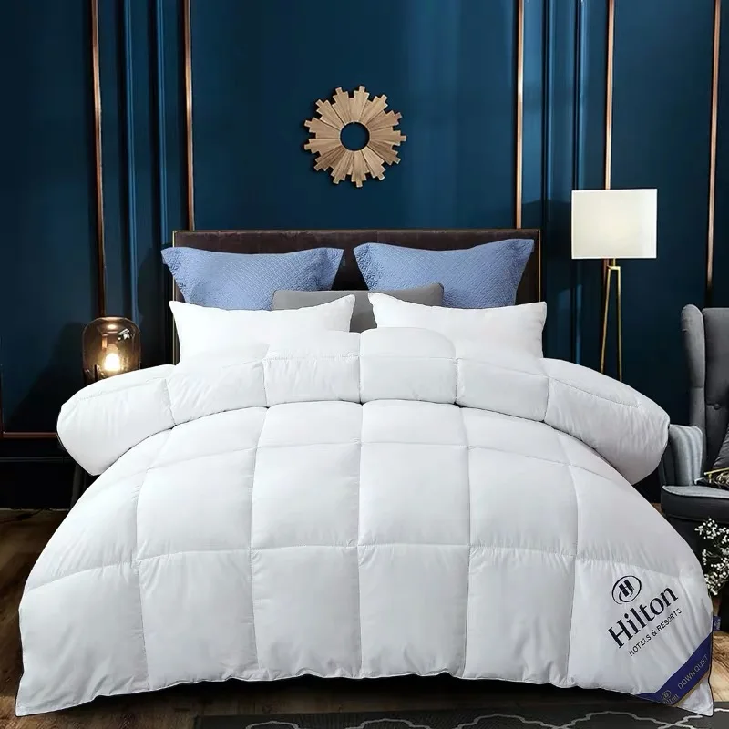 Bedding Duvet Replacement Quilt Four Seasons Quilt Plush Siliconized Fiber Filled Duvet Insert