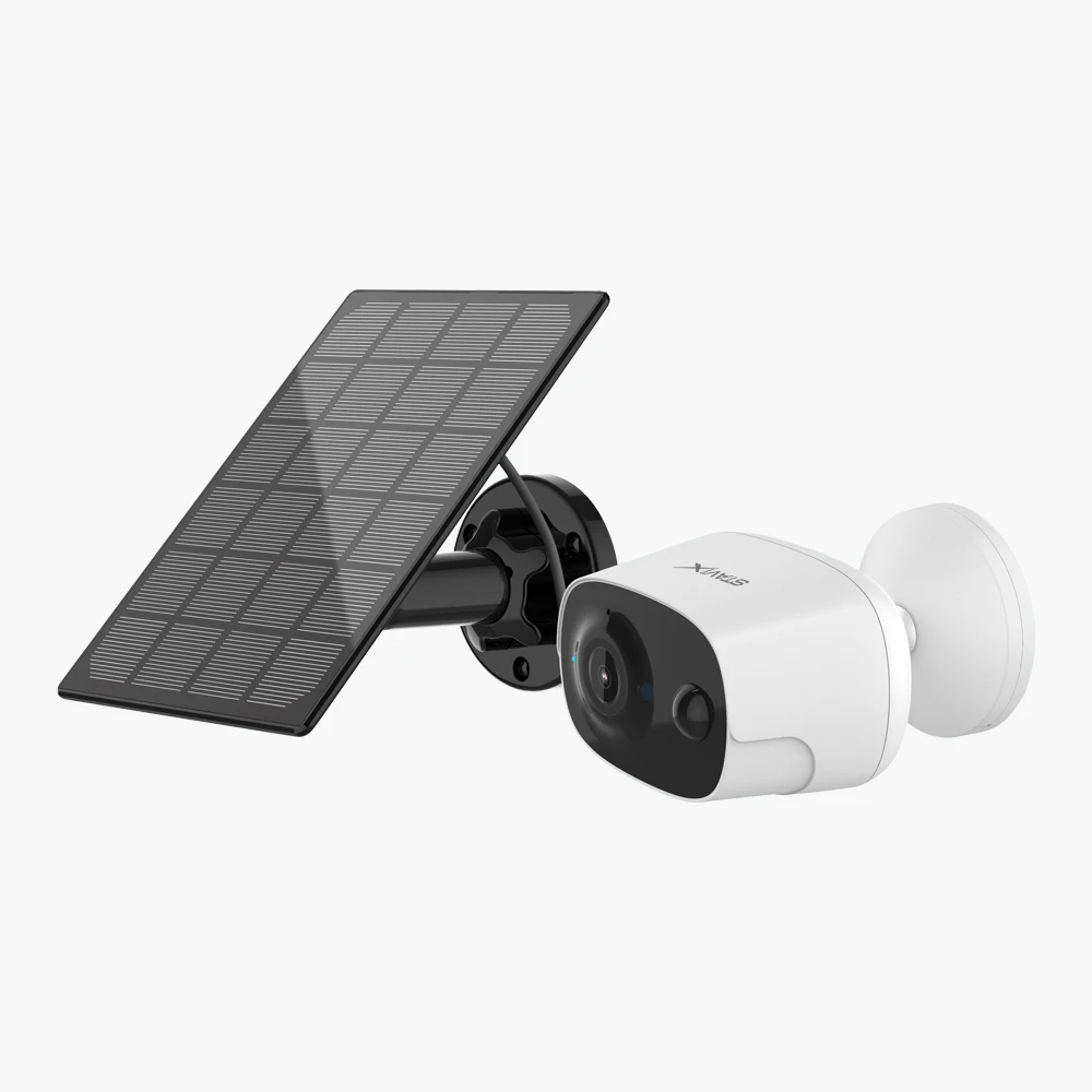 Webcam Night Vision solar panel low power Security House Web Camera Indoor/Outdoor WIFI 1080P Rechargeable Low battery Camera