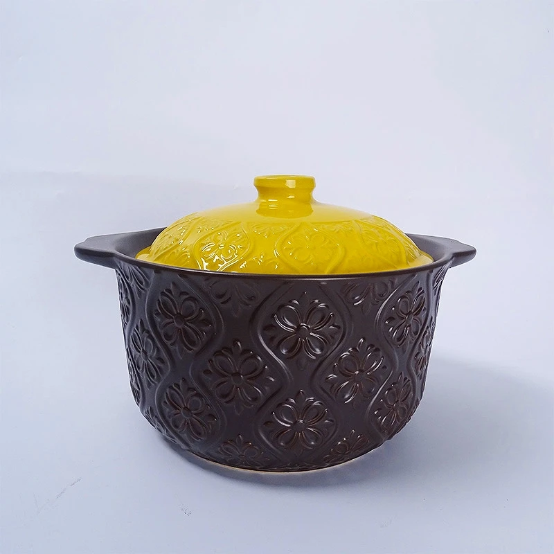 ceramic cooking pot ceramic pot with lid wholesale cooking pot