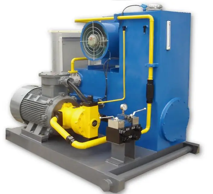 YZBF-120LD/2-4 gas hydraulic power station/ hydraulic power units used on oil drilling rig and power tong