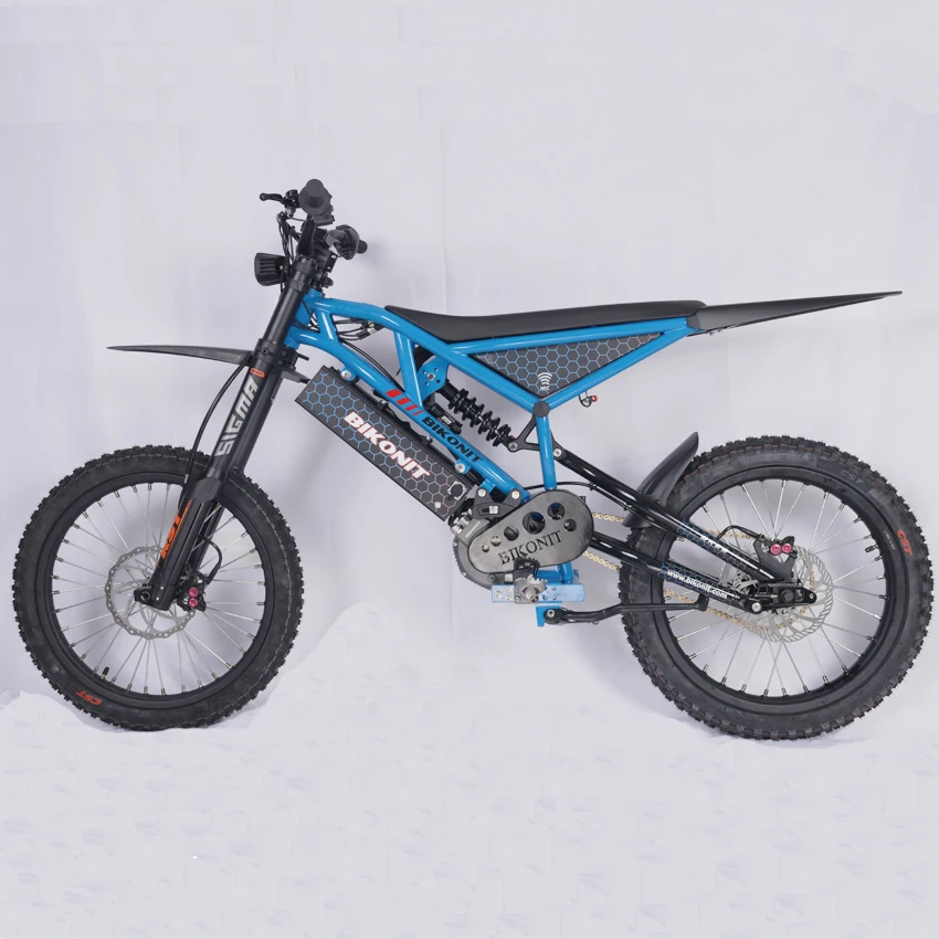 Free Shipping SurRon Hyper Bee BIKONIT BK28 Mid Drive Electric bike Full Suspension Electric Motorcycle 28000W