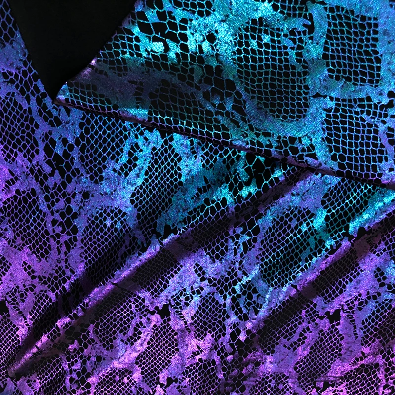 poly dry wicking camo printed glitter spandex 4 way stretch sweat release leggings and tops silver foil fabric spandex