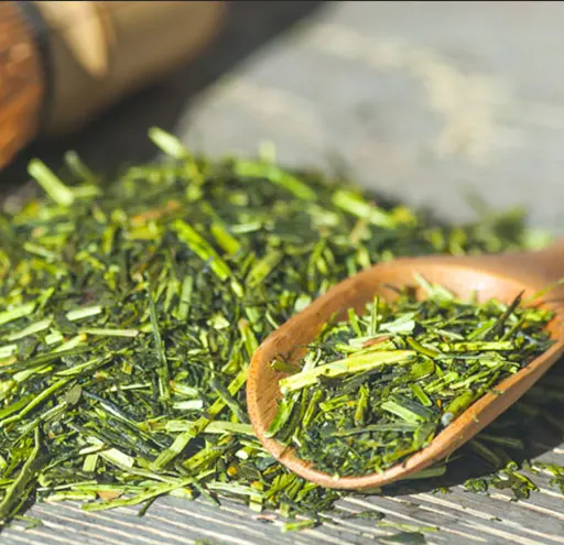 Самая низкая цена зеленый чай Sencha для смешанного немецкого чая свежий насыпью