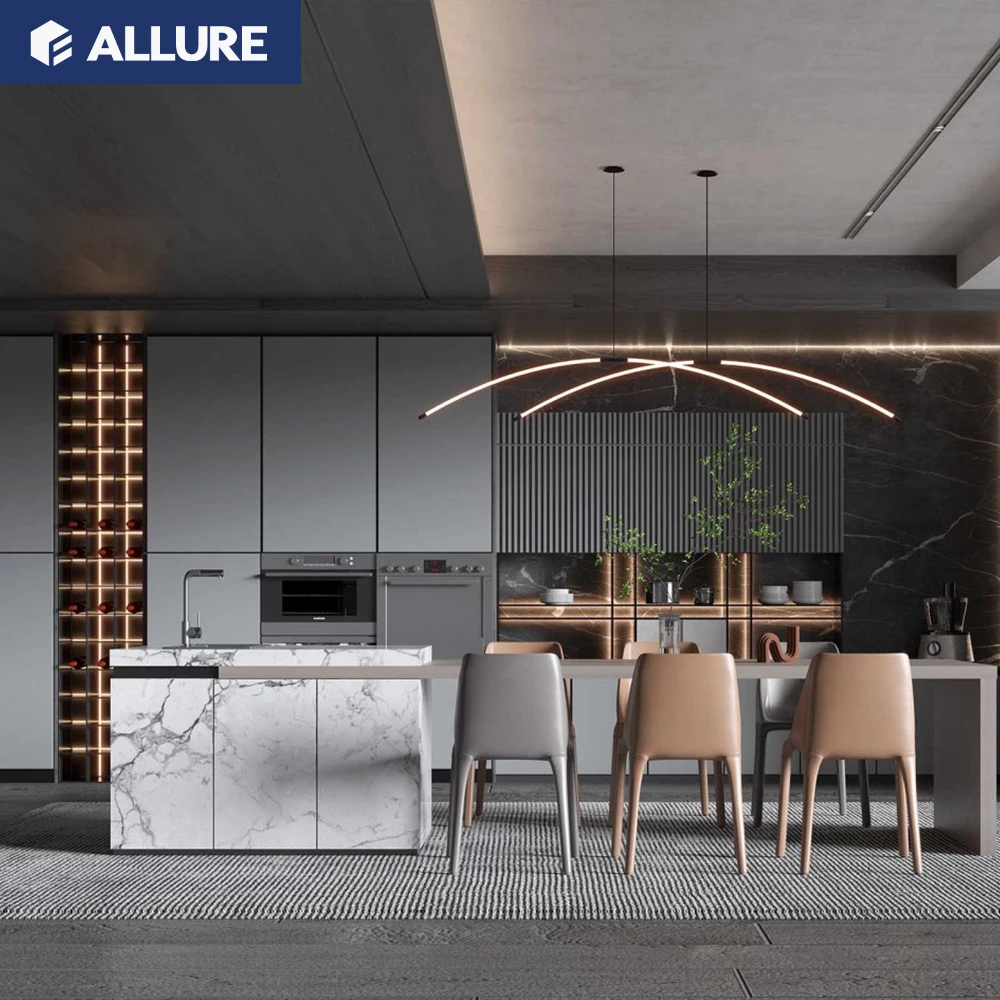 Allure kitchens ready design smart discontinued asian 2 pac apartment kitchen cabinet