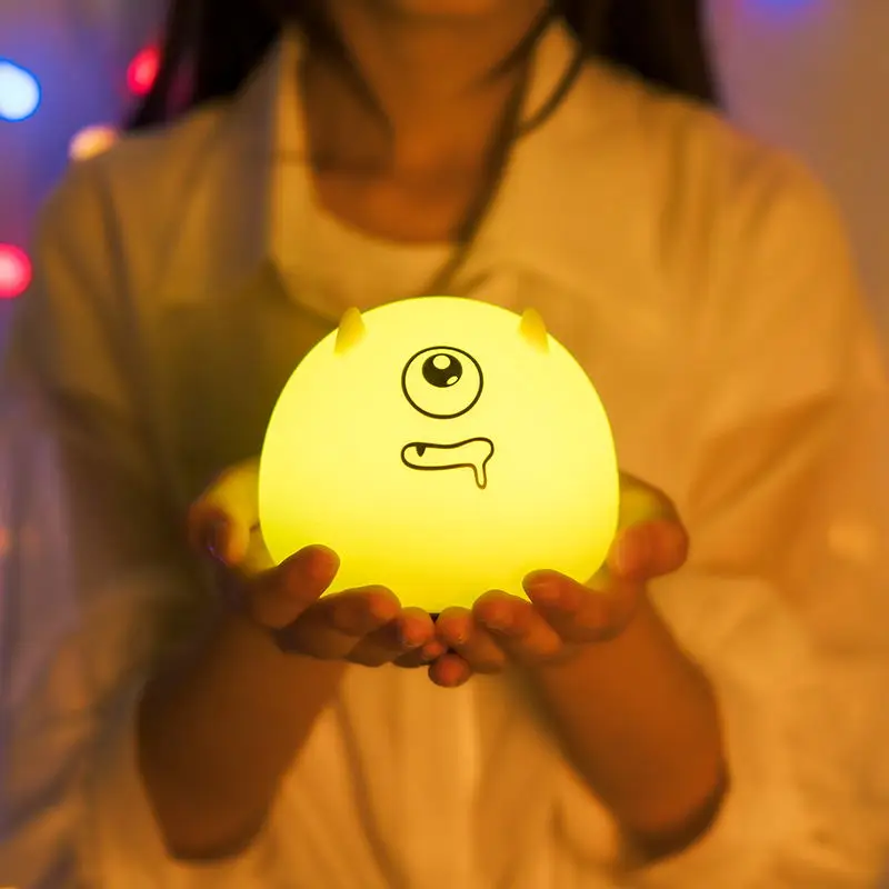 
Silicone design small LED table lamp cloud kids Night Light lamp For Children Baby Bedside nursery 