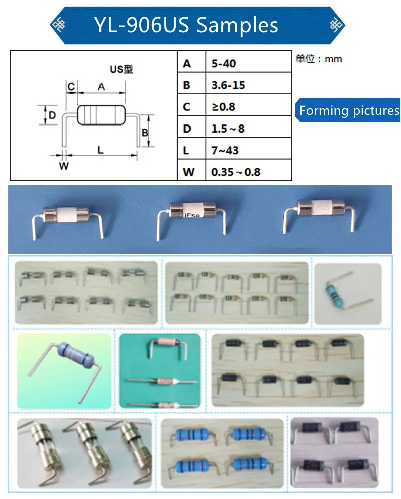 Ручной Ленточный резистор свинцовая режущая машина радиальный конденсатор формовочная