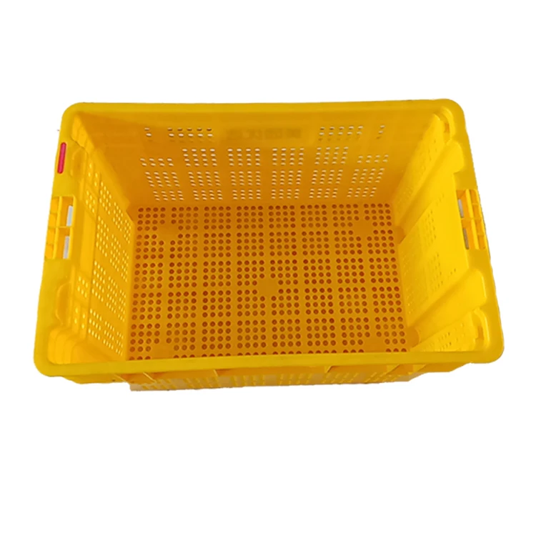 Cheap plastic crates good quality stackable and nestable crate for fruits and Vegetables