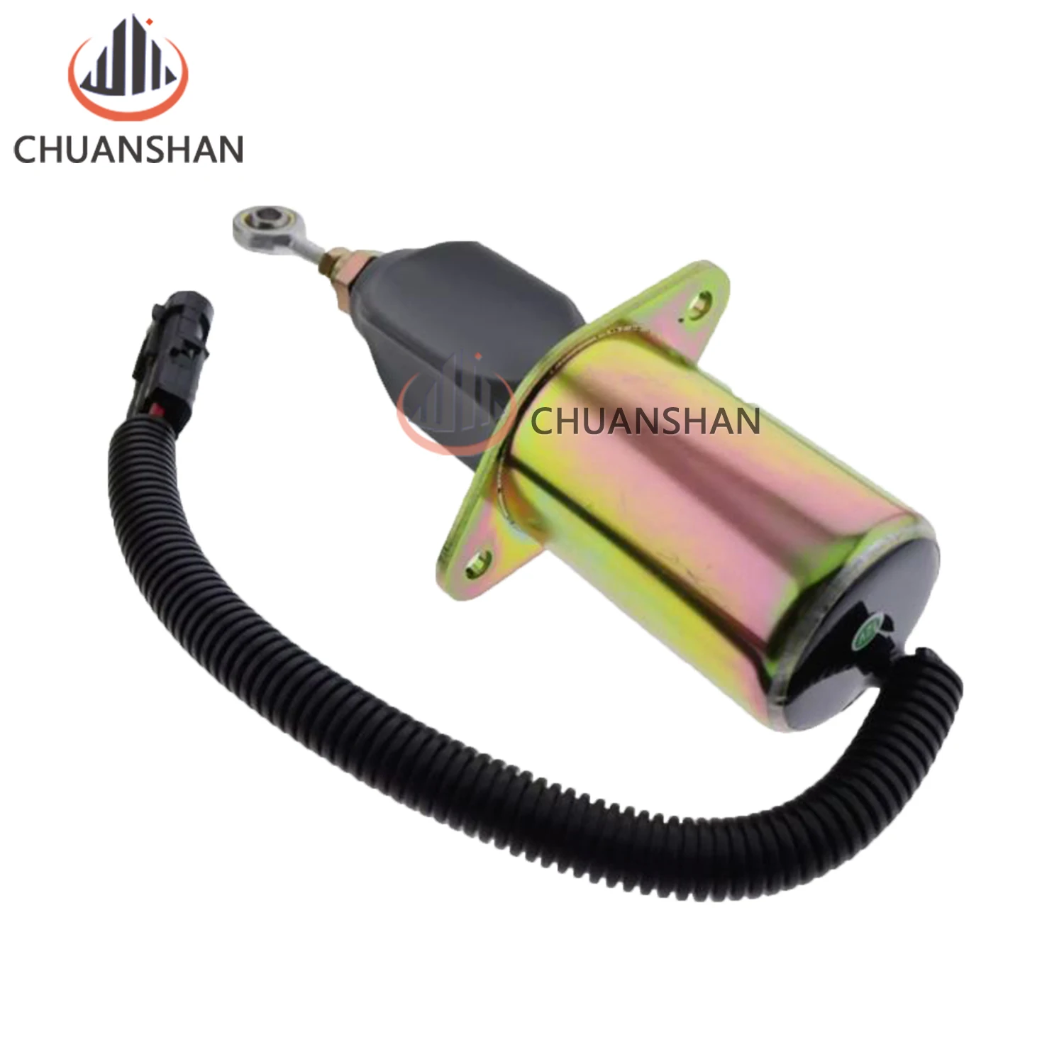 3935649 Construction Machinery Parts for Cummins 5.9L 8.3L W/ Bosch P7100 Fuel Shut Off Solenoid 12V 4946639